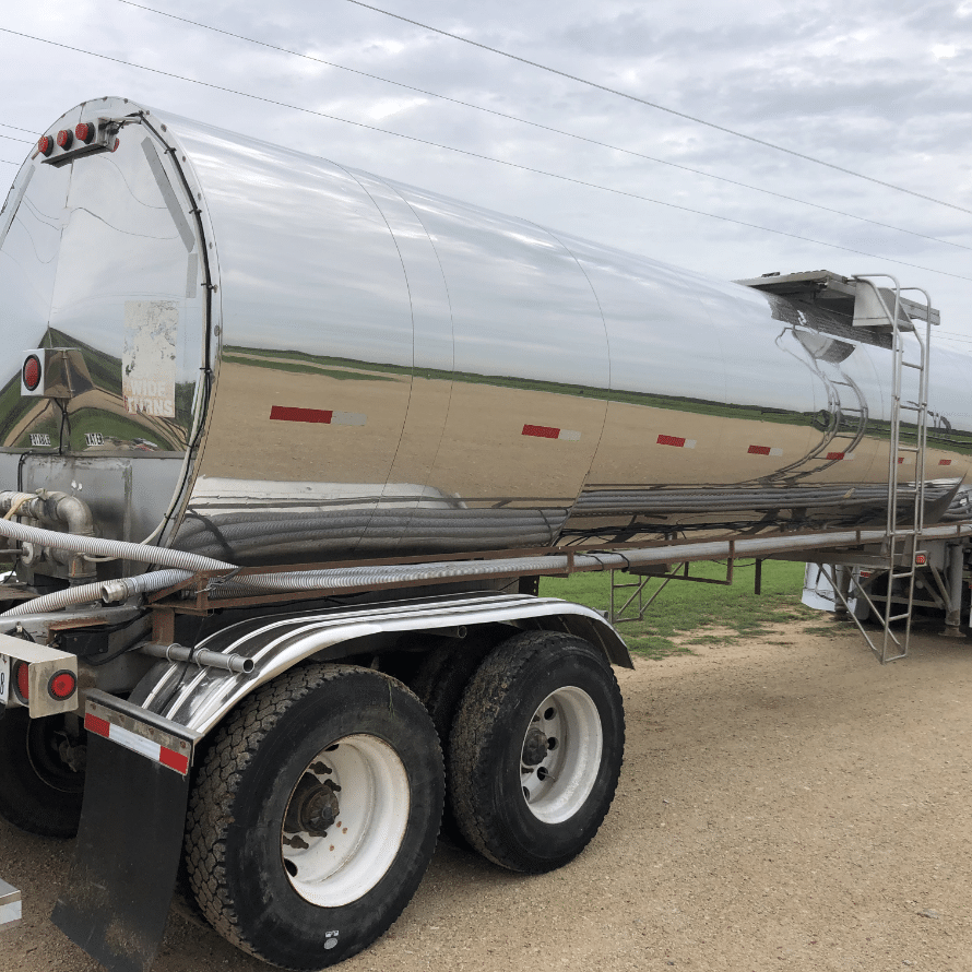 Water Hauling Truck Transport Shiny Square