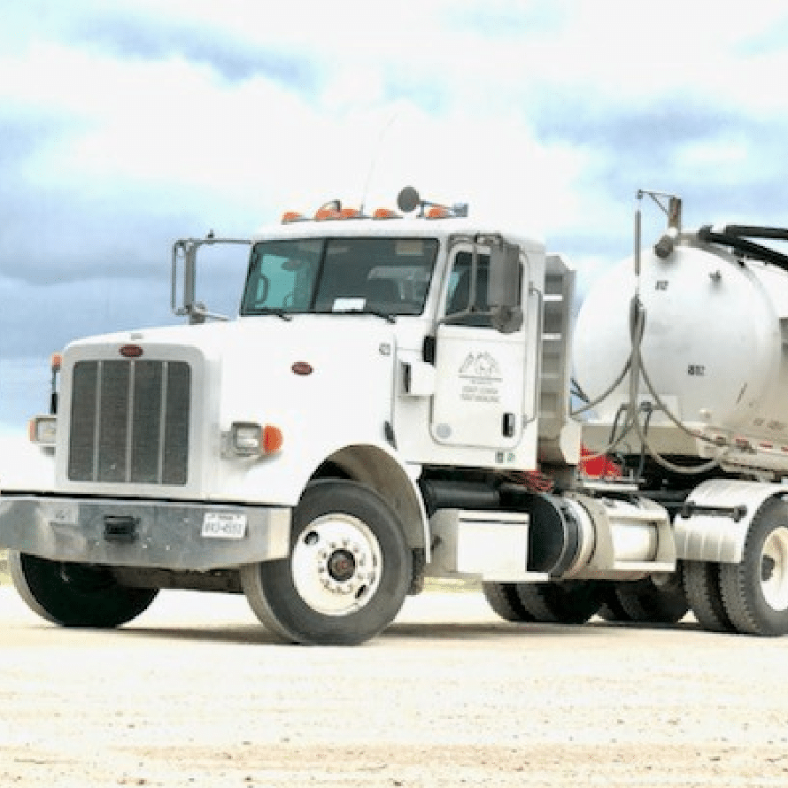 Sewer Transport Truck Square